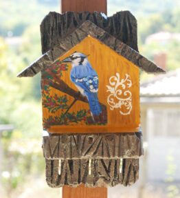 Key House Box - Blue Bird