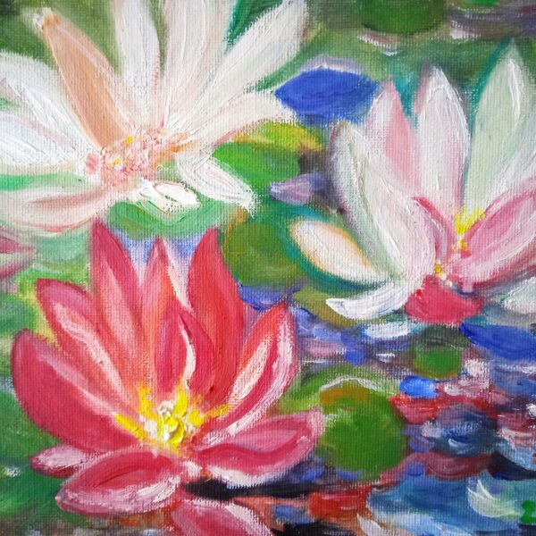 Painting Lillies