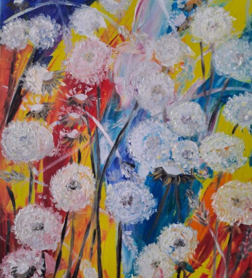 Painting Dandelions
