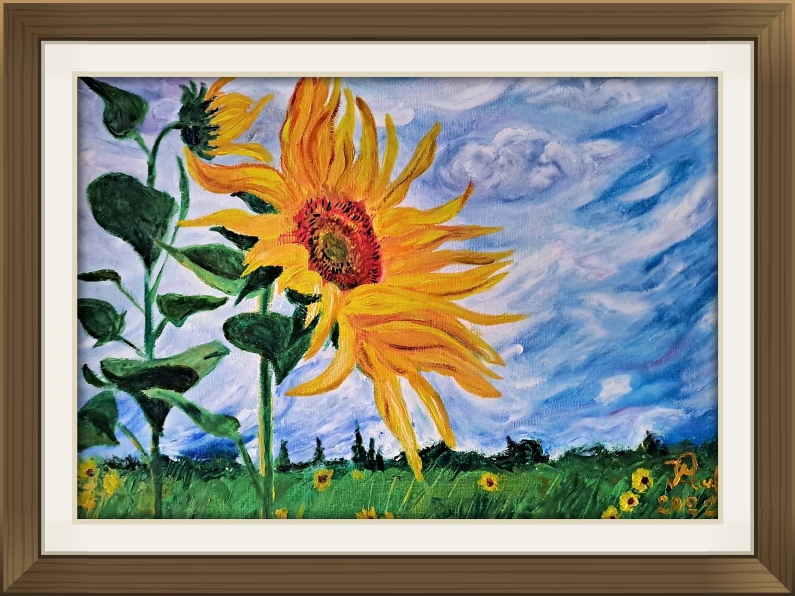 Painting Sunflower