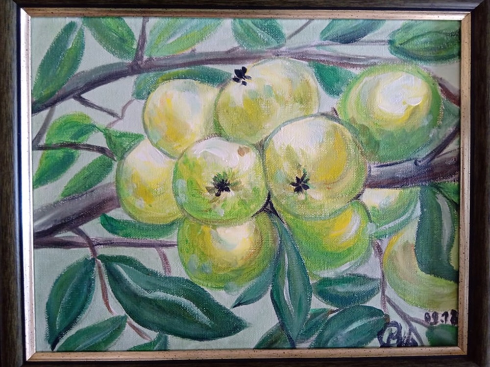 Painting Green Apples