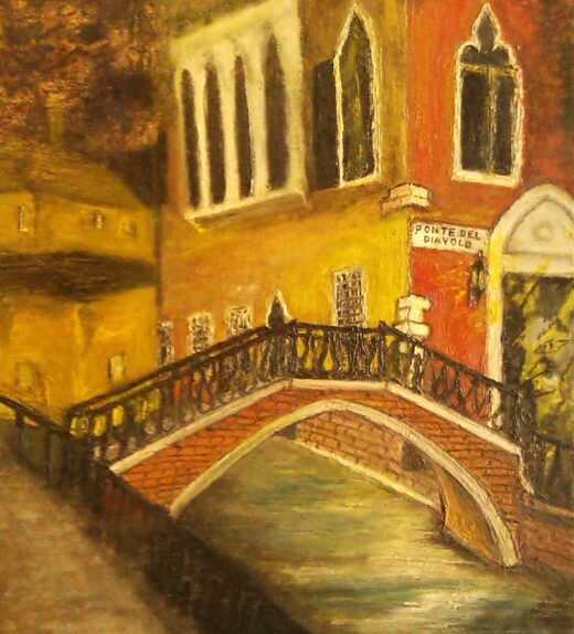 Painting Ponte del Diavolo