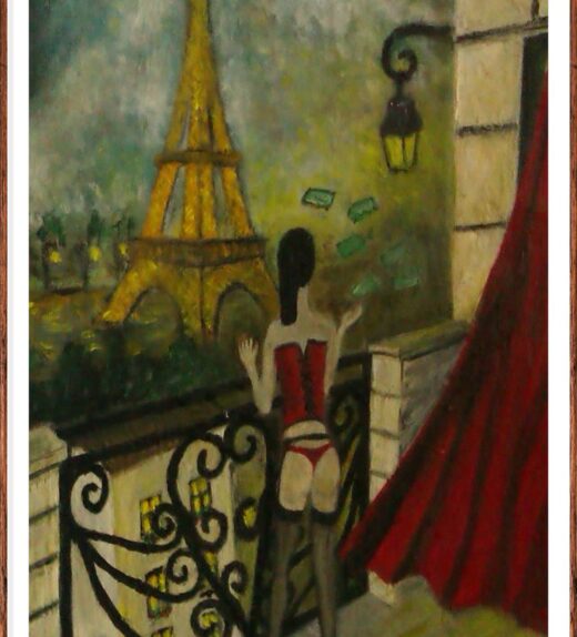 Painting Prostitute in Paris
