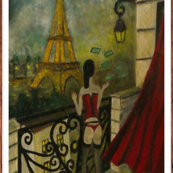 Painting Prostitute in Paris