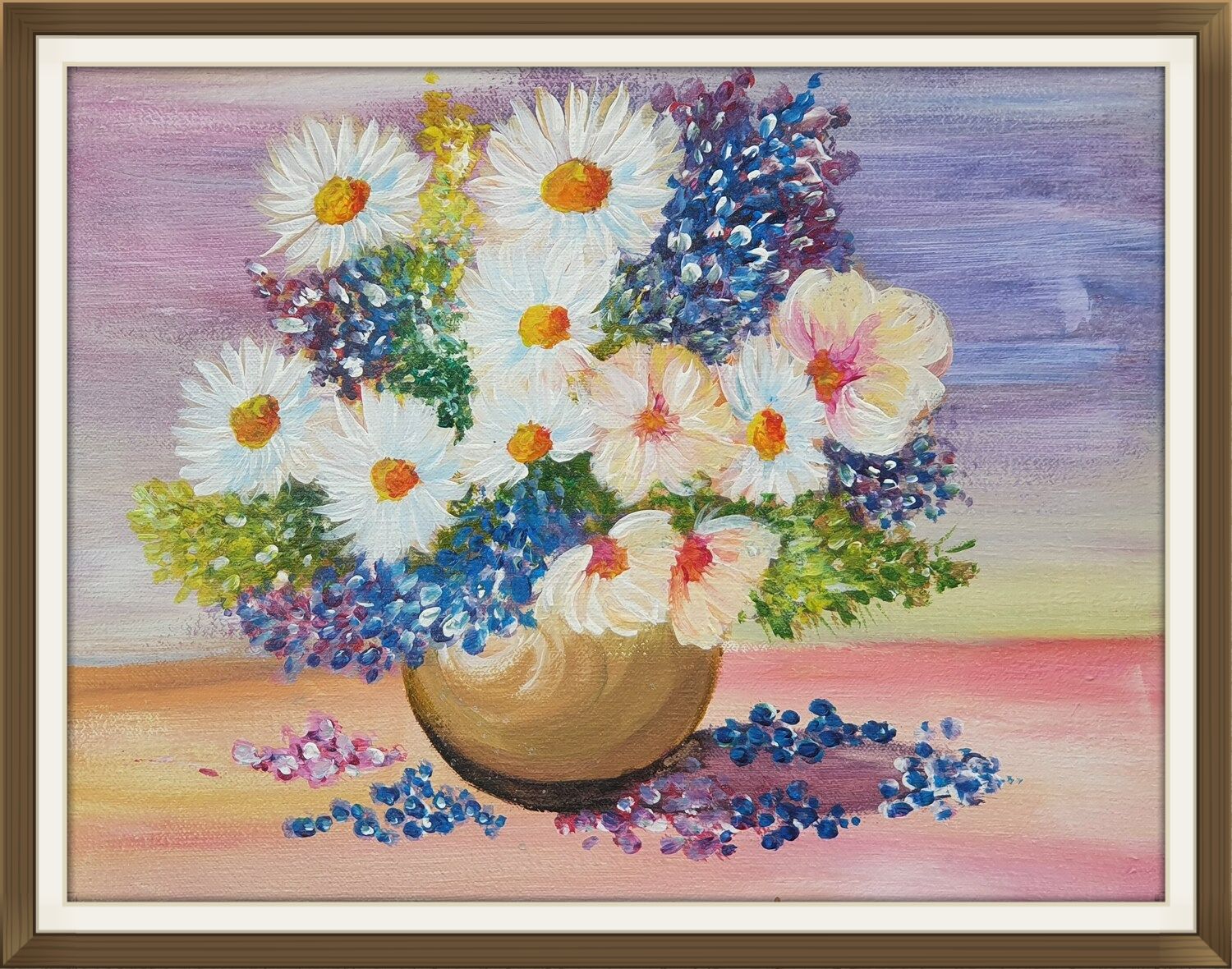 Painting Smiling Flowers