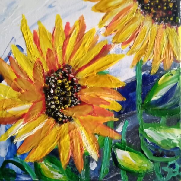 Painting Sunflowers